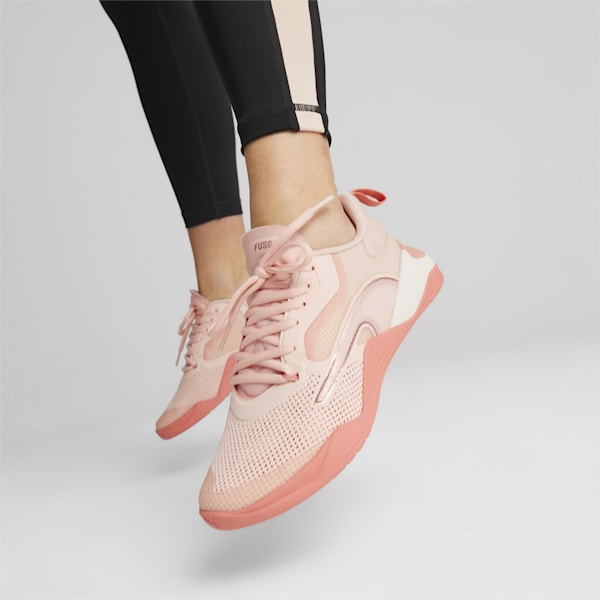 Chaussures d’entraînement Fuse 2.0 Femme, Rose Dust-Warm White-Hibiscus Flower, extralarge